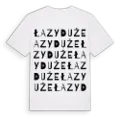 Łazy Duże ordlek t-shirt