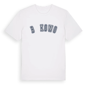 Bęćkowo college t-shirt – ekologisk bomull t-shirt från Pinshirt