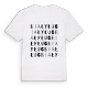 Biały Ług ordlek t-shirt