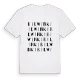 Bilwinki ordlek t-shirt