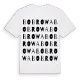 Bobrowa ordlek t-shirt