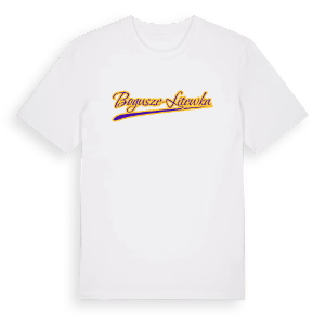 Bogusze-Litewka baseball t-shirt – ekologisk bomull t-shirt från Pinshirt