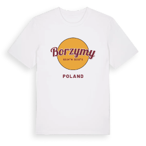 Borzymy cirkel t-shirt – ekologisk bomull t-shirt från Pinshirt