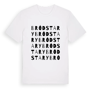 Bród Stary ordlek t-shirt – ekologisk bomull t-shirt från Pinshirt