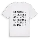 Brzóski-Falki ordlek t-shirt