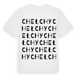 Chełchy ordlek t-shirt – ekologisk bomull t-shirt från Pinshirt