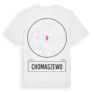 Chomaszewo t-shirt – ekologisk bomull t-shirt från Pinshirt