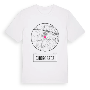 Choroszcz t-shirt – ekologisk bomull t-shirt från Pinshirt