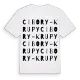 Cibory-Krupy ordlek t-shirt