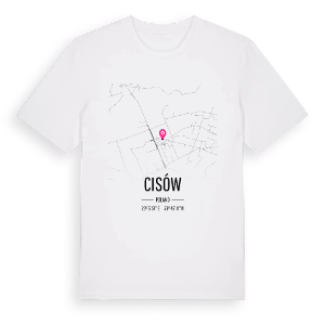 Cisów karta t-shirt – ekologisk bomull t-shirt från Pinshirt