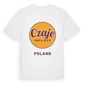 Czaje cirkel t-shirt – ekologisk bomull t-shirt från Pinshirt