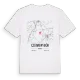 Czerwony Bór karta t-shirt