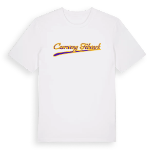 Czerwony Folwark baseball t-shirt – ekologisk bomull t-shirt från Pinshirt