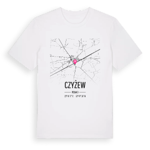 Czyżew karta t-shirt – ekologisk bomull t-shirt från Pinshirt
