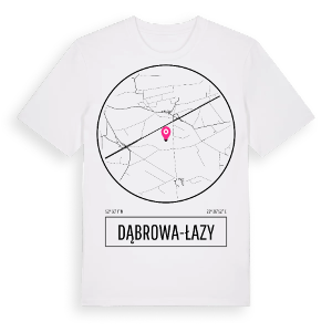 Dąbrowa-Łazy t-shirt – ekologisk bomull t-shirt från Pinshirt