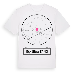 Dąbrowa-Kaski t-shirt – ekologisk bomull t-shirt från Pinshirt