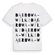 Dąbrowa-Wilki ordlek t-shirt