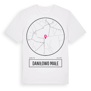 Daniłowo Małe t-shirt – ekologisk bomull t-shirt från Pinshirt