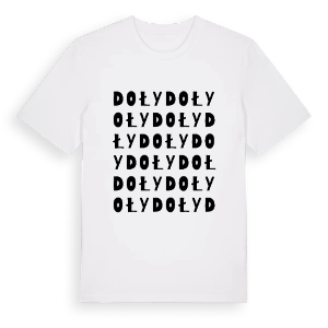 Doły ordlek t-shirt – ekologisk bomull t-shirt från Pinshirt