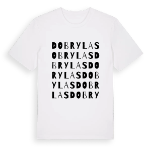 Dobry Las ordlek t-shirt – ekologisk bomull t-shirt från Pinshirt