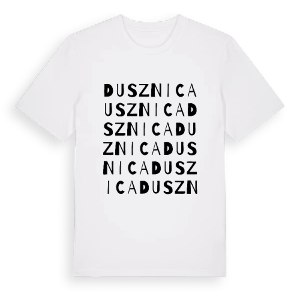 Dusznica ordlek t-shirt – ekologisk bomull t-shirt från Pinshirt