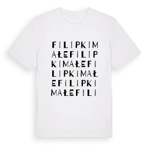 Filipki Małe ordlek t-shirt – ekologisk bomull t-shirt från Pinshirt