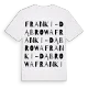 Franki-Dąbrowa ordlek t-shirt