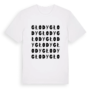 Głody ordlek t-shirt – ekologisk bomull t-shirt från Pinshirt