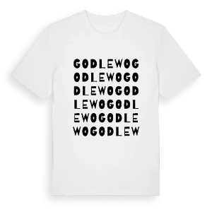 Godlewo ordlek t-shirt – ekologisk bomull t-shirt från Pinshirt