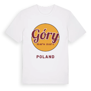 Góry cirkel t-shirt – ekologisk bomull t-shirt från Pinshirt