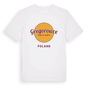 Gregorowce cirkel t-shirt – ekologisk bomull t-shirt från Pinshirt