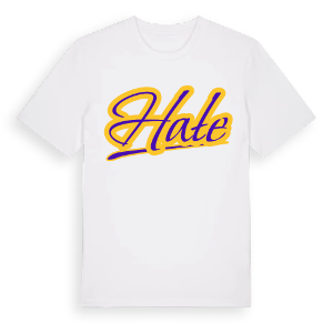 Hałe baseball t-shirt – ekologisk bomull t-shirt från Pinshirt