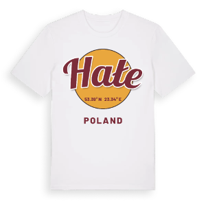 Hałe cirkel t-shirt – ekologisk bomull t-shirt från Pinshirt