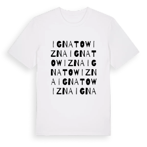 Ignatowizna ordlek t-shirt – ekologisk bomull t-shirt från Pinshirt