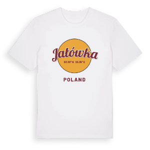 Jałówka cirkel t-shirt – ekologisk bomull t-shirt från Pinshirt