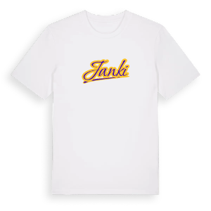 Janki baseball t-shirt – ekologisk bomull t-shirt från Pinshirt