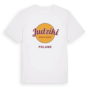 Judziki cirkel t-shirt – ekologisk bomull t-shirt från Pinshirt