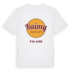 Kaimy cirkel t-shirt – ekologisk bomull t-shirt från Pinshirt
