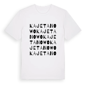 Kajetanowo ordlek t-shirt – ekologisk bomull t-shirt från Pinshirt