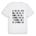 Karasiewo ordlek t-shirt