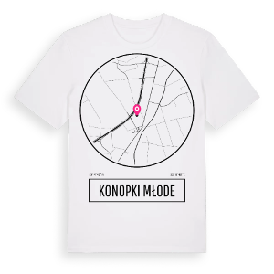 Konopki Młode t-shirt – ekologisk bomull t-shirt från Pinshirt