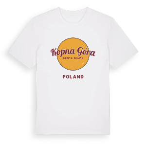 Kopna Góra cirkel t-shirt – ekologisk bomull t-shirt från Pinshirt