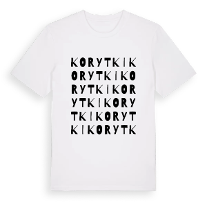Korytki ordlek t-shirt – ekologisk bomull t-shirt från Pinshirt