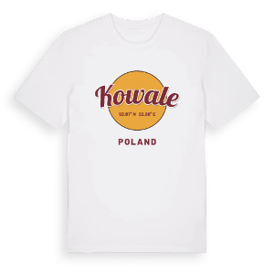Kowale cirkel t-shirt – ekologisk bomull t-shirt från Pinshirt