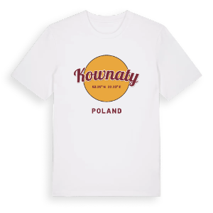 Kownaty cirkel t-shirt – ekologisk bomull t-shirt från Pinshirt
