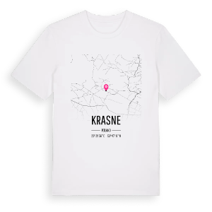 Krasne karta t-shirt – ekologisk bomull t-shirt från Pinshirt