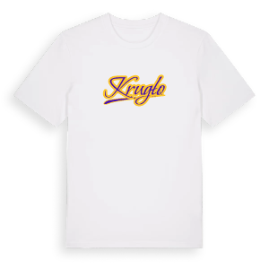 Krugło baseball t-shirt – ekologisk bomull t-shirt från Pinshirt