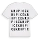 Krupice ordlek t-shirt