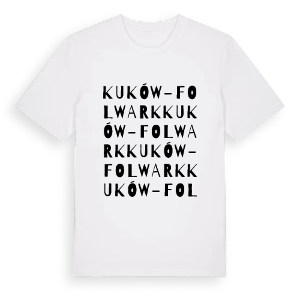 Kuków-Folwark ordlek t-shirt – ekologisk bomull t-shirt från Pinshirt