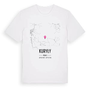 Kuryły karta t-shirt – ekologisk bomull t-shirt från Pinshirt